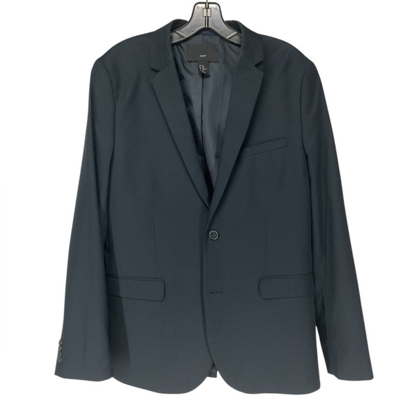 H&M / Navy Slim Fit Blazer / Size 42R - Picture 2 of 13